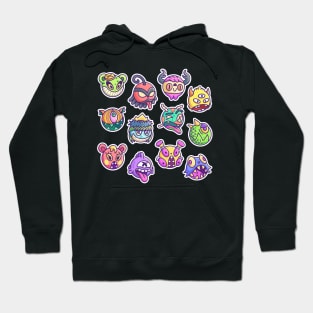 Cute Monster Head Collection Hoodie